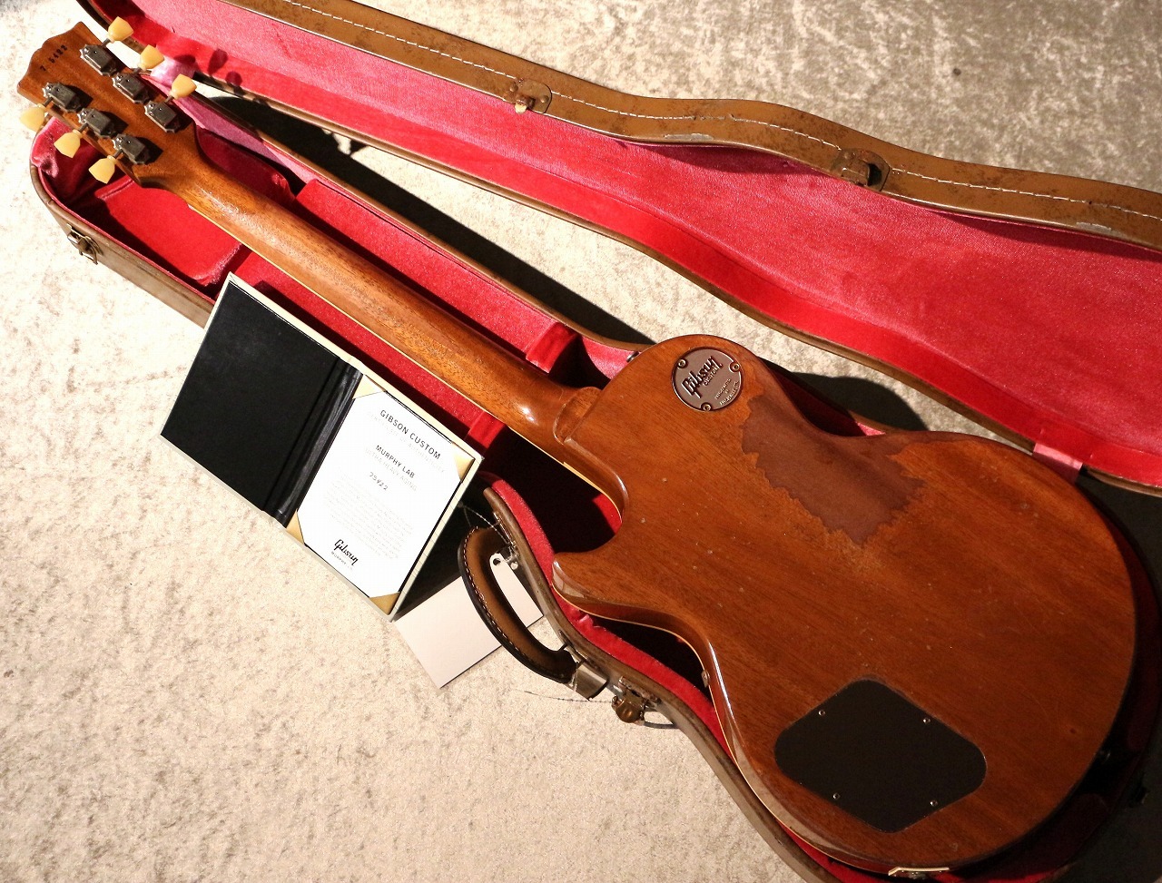 Gibson Custom Shop 【軽量、極上指板】Murphy Lab 1957 Les