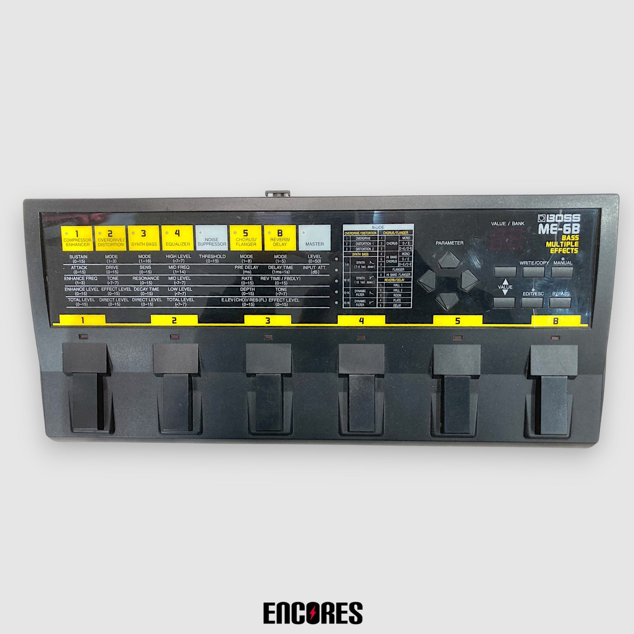 BOSS ME-6B Multiple Effects ベースマルチエフェクター（中古）【楽器