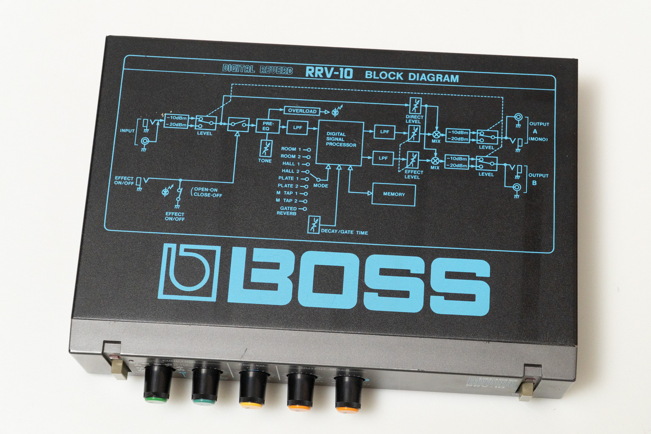 BOSS RRV-10 DIGITAL REVERB【GIB横浜エフェクター館】（中古/送料無料