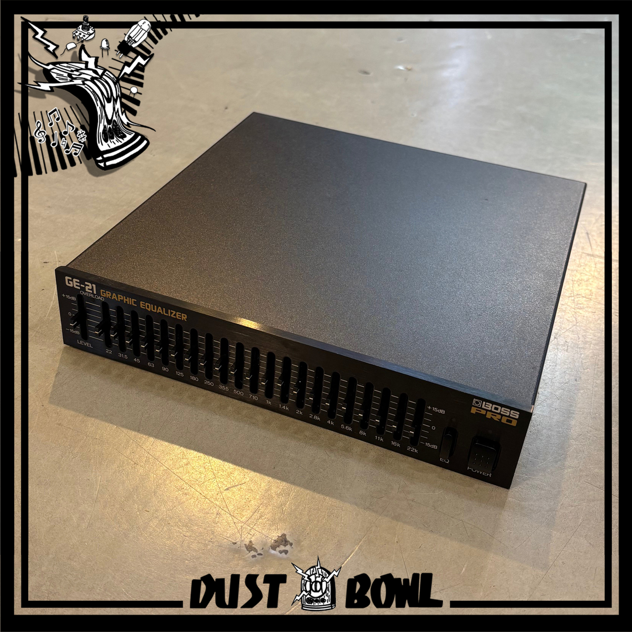 BOSS PRO GE-21 グラフィックイコライザー BRA-100付き 美品 BOSS PRO GE-21 グラフィックイコライザー BRA-100付き 美品