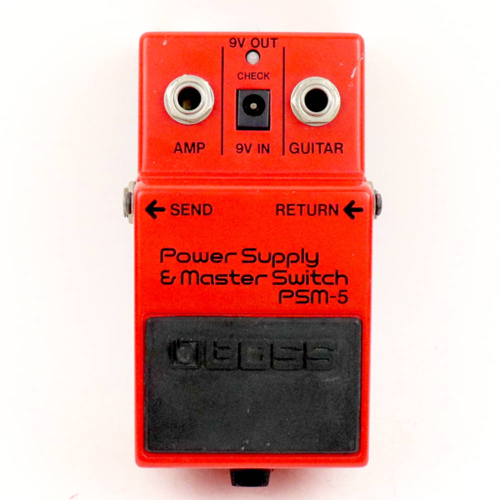 BOSS 1982年製 PSM-5 箱、ケーブル、取説、ステッカー付属 BOSS 1982年製 PSM-5 箱、ケーブル、取説、ステッカー付属 BOSS