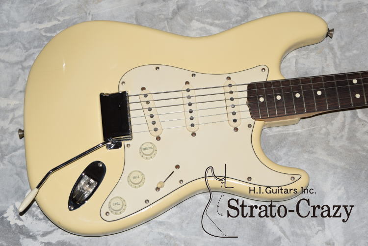 Fender 1997 Hendrix VooDoo Stratocaster Olympic White/Rose neck