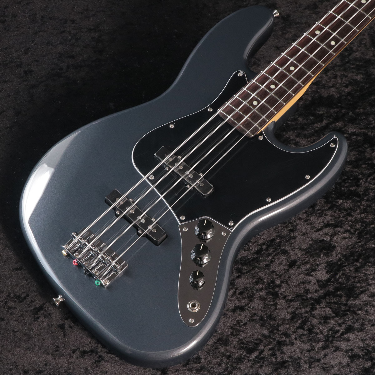 Fender FSRCollection HybridII JazzBass CharcoalFrostMetallic w