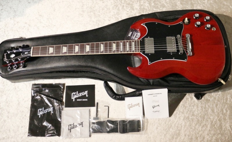 Gibson SG Standard ~Heritage Cherry~ #203840380【3.09kg】【ラージピックガード 】【490搭載】（新品/送料無料）【楽器検索デジマート】