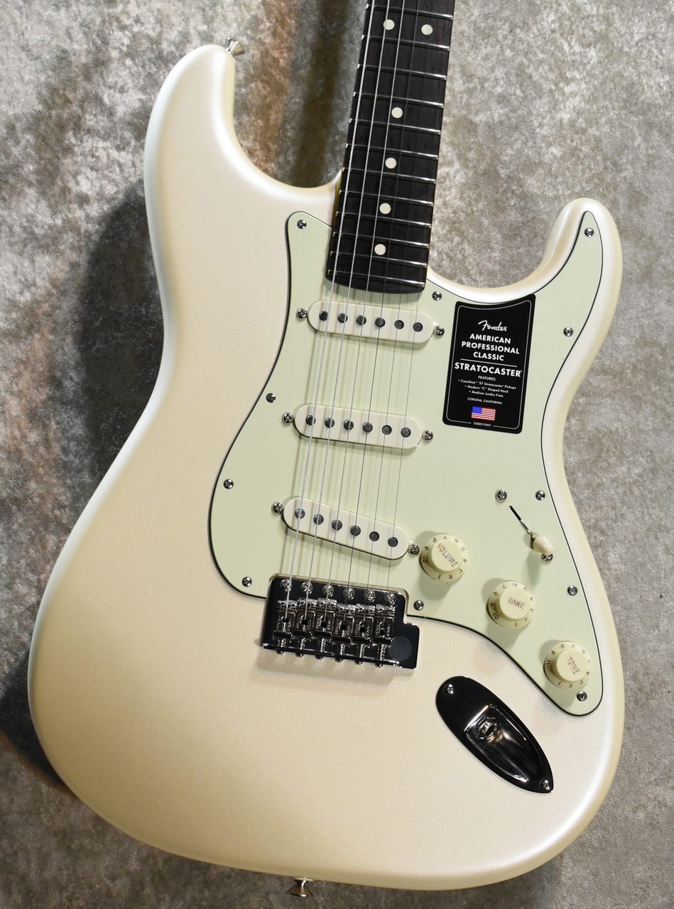 ギター Fender USA American professional ST Fender LTD AMERICAN PROFESSIONAL CLASSIC STRATOCASTER Olympic