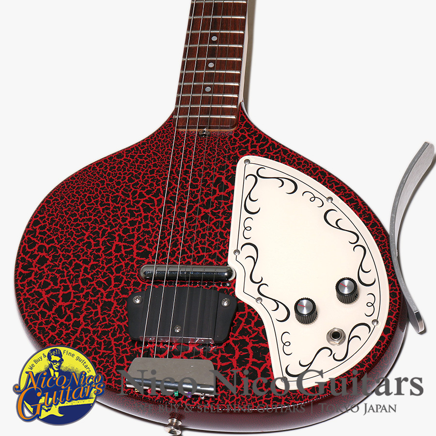 Jerry Jones 1999 Baby Sitar (Red Crack)（中古）【楽器検索デジマート】
