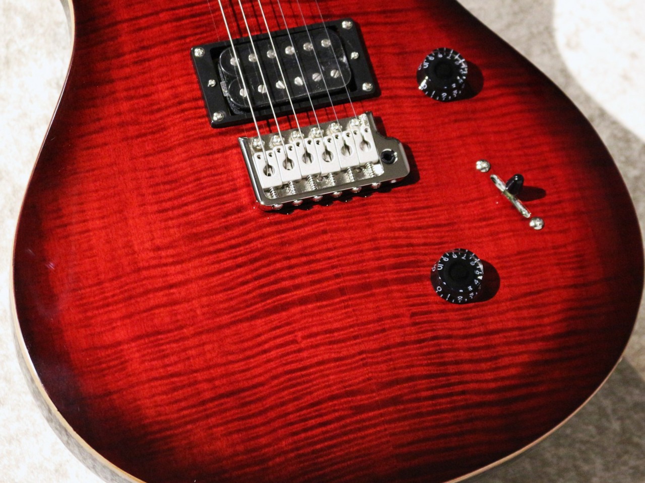 Paul Reed Smith(PRS) SE Custom24 -Fire Red Burst- #F054475【ちょい