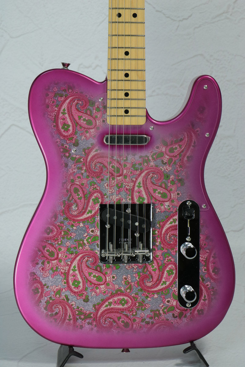 【ひかりさん用】ペイズリー　テレキャスター　ピンク　レリック ひかりさん用】ペイズリー テレキャスター ピンク レリック ひかりさん