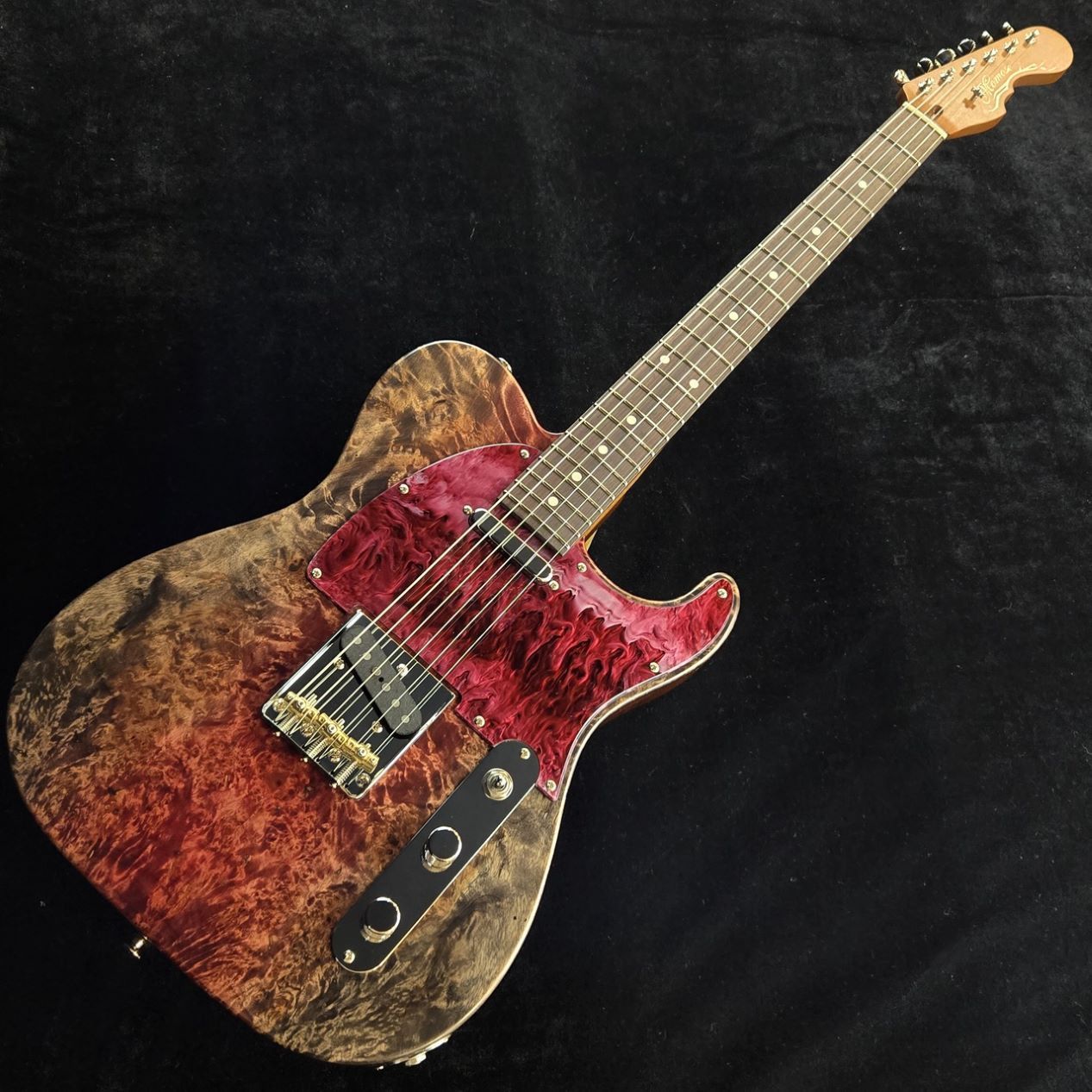 momose MT2-SAKURA BURL TW/R - Purple Vertical Gradation Matt