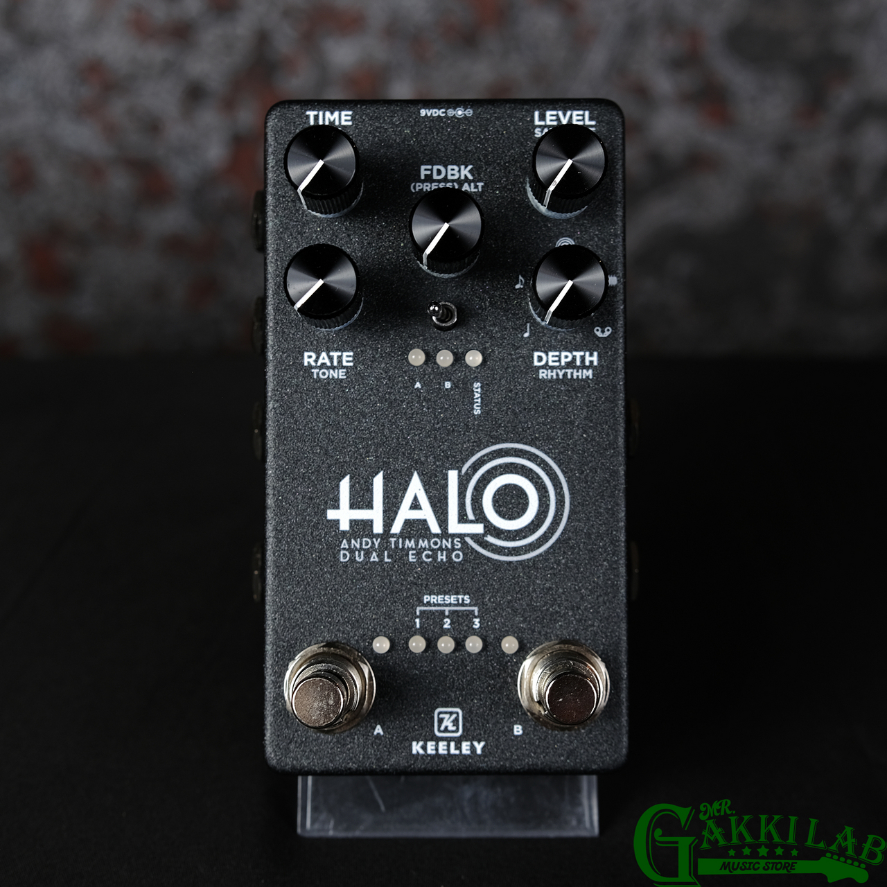 新品同様！Keeley halo デュアルエコー 　アンディ•ティモンズ keeley Halo - Andy Timmons Dual Echo（キーリー） ディレイ