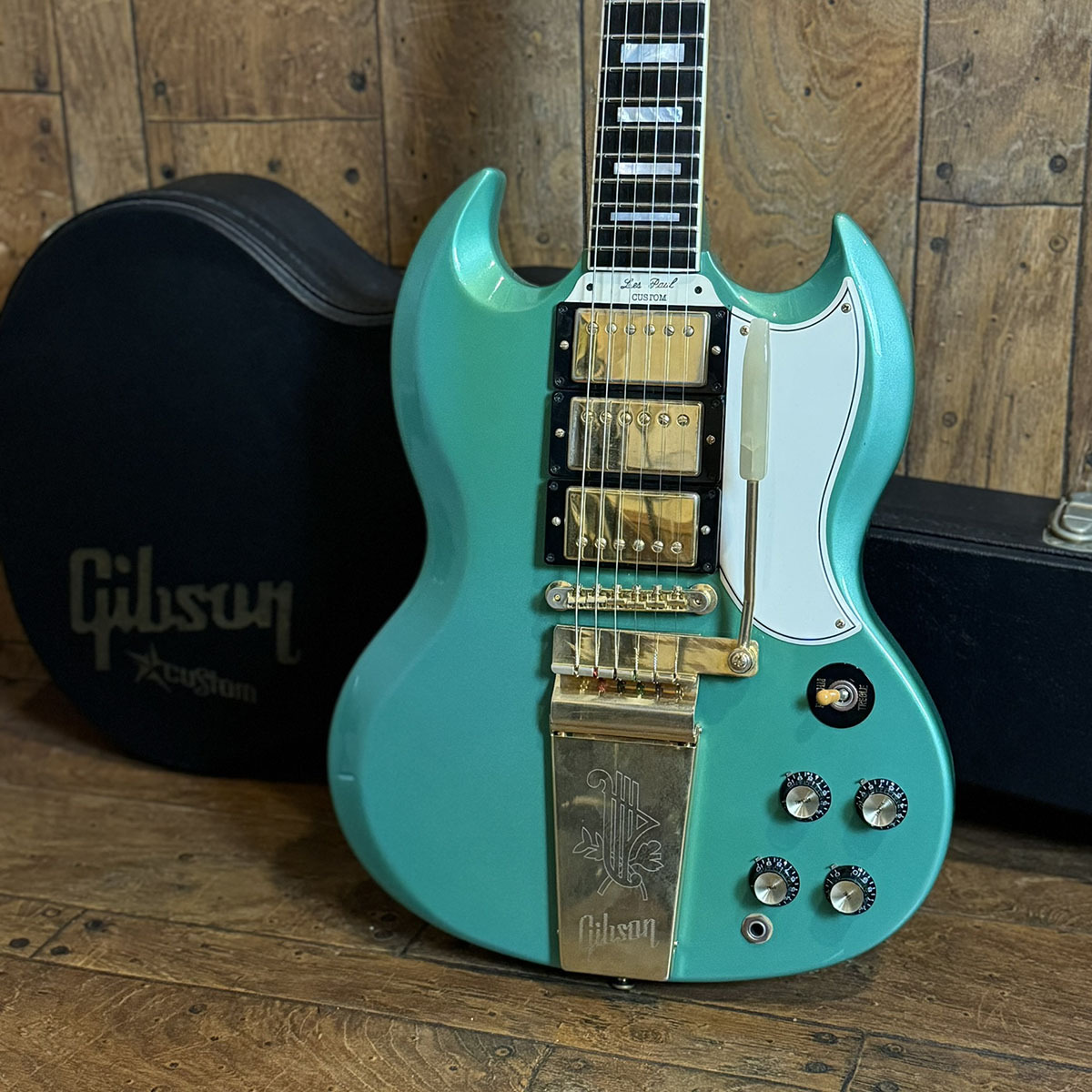 Gibson Custom Shop Les Paul SG Custom Maestro Vibrola Inverness