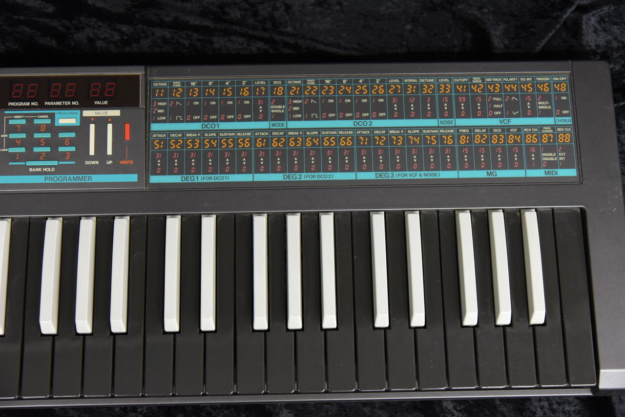 KORG POLY-800 Reverse Key（中古）【楽器検索デジマート】