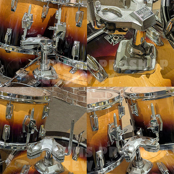 Tama 1980s SUPERSTAR 2バス7pcsキット[UI_250511_04]（中古）【楽器