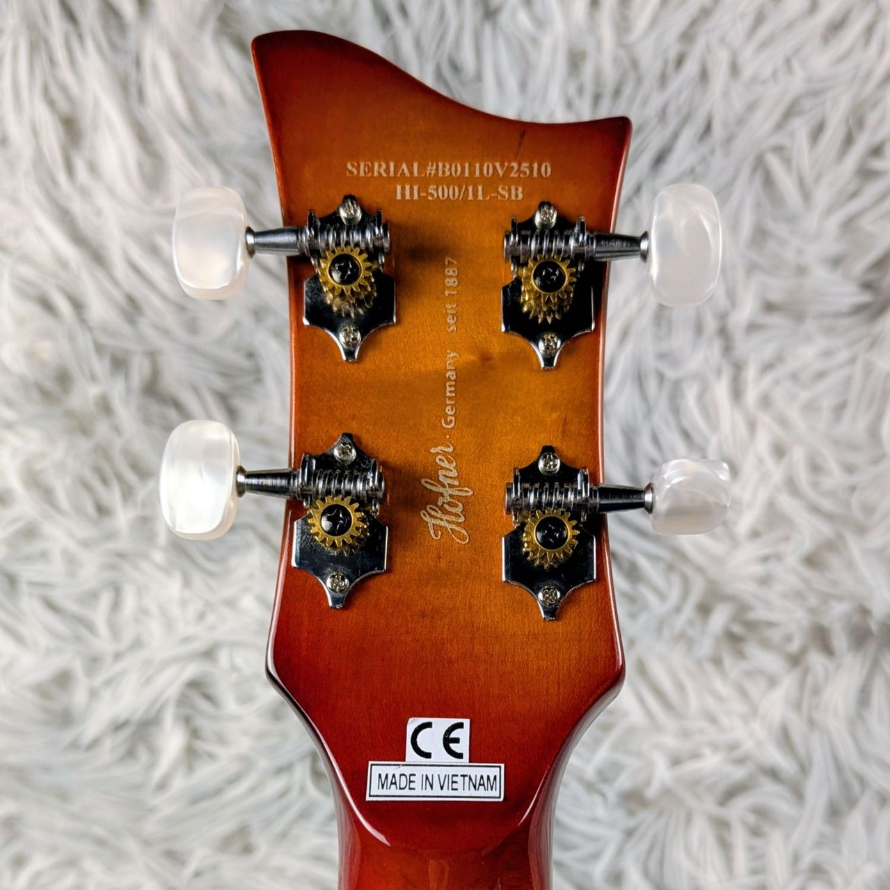 Hofner Violin Bass Ignition-Limited Edition- HI-500/1-SB Lefty