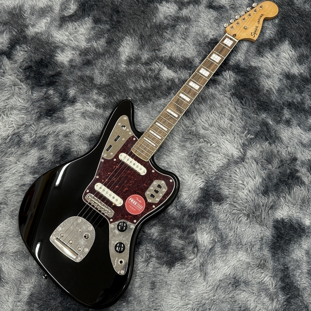 Squier by Fender Classic Vibe '70s Jaguar / Black（新品/送料無料