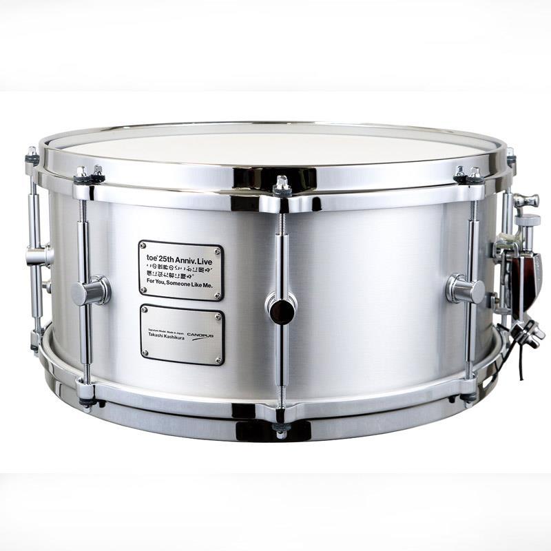 スネアドラム canopus TKT-1465AL3 [柏倉隆史 toe 25周年記念モデルスネア/Aluminium