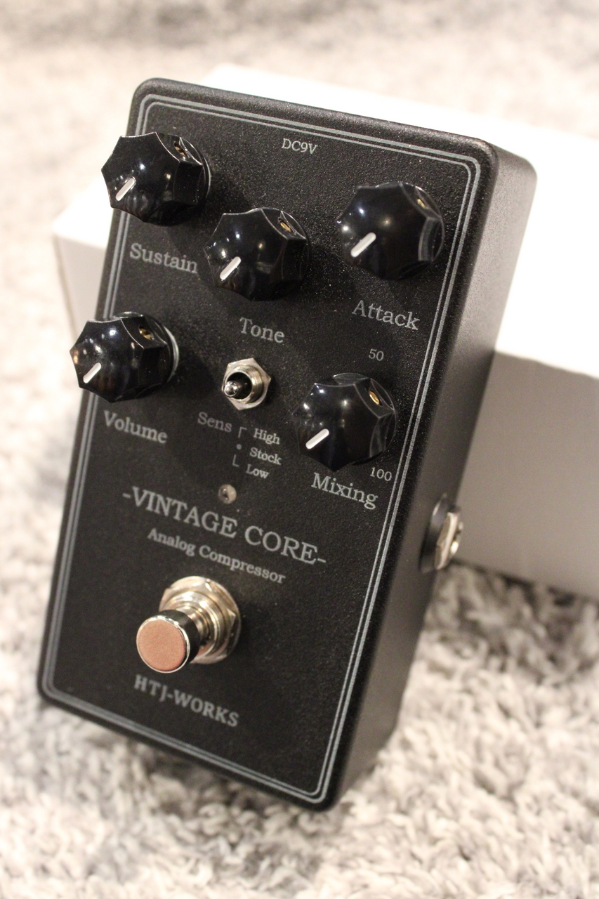 HTJ-WORKS VINTAGE CORE COMPRESSOR -Black-【アナログ HTJ-WORKS VINTAGE CORE COMPRESSOR -Black-【アナログ