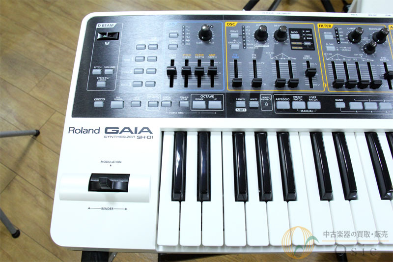 Roland Synthesizer 美品 セット GAIA SH-01 シンセサイザーと専用
