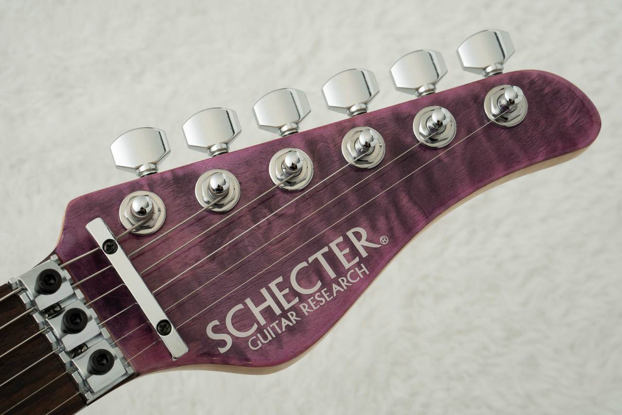 SCHECTER NV-3-24-AL -See-thru Purple / PUR-（新品/送料無料）【楽器