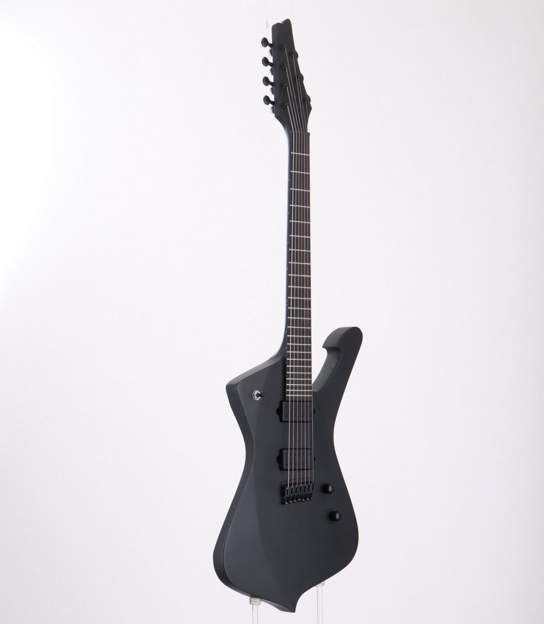 Ibanez IRON LABEL ICTB721-BKF (Black Flat)(7弦ギター)[2023年