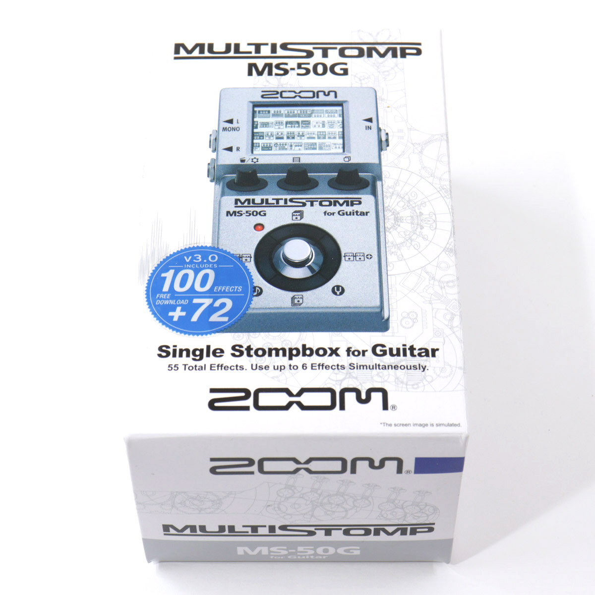 ★美品・中古★ZOOM MULTISTOMP MS-50G Zoom MS-50G Multistomp Guitar Pedal - Vintage King