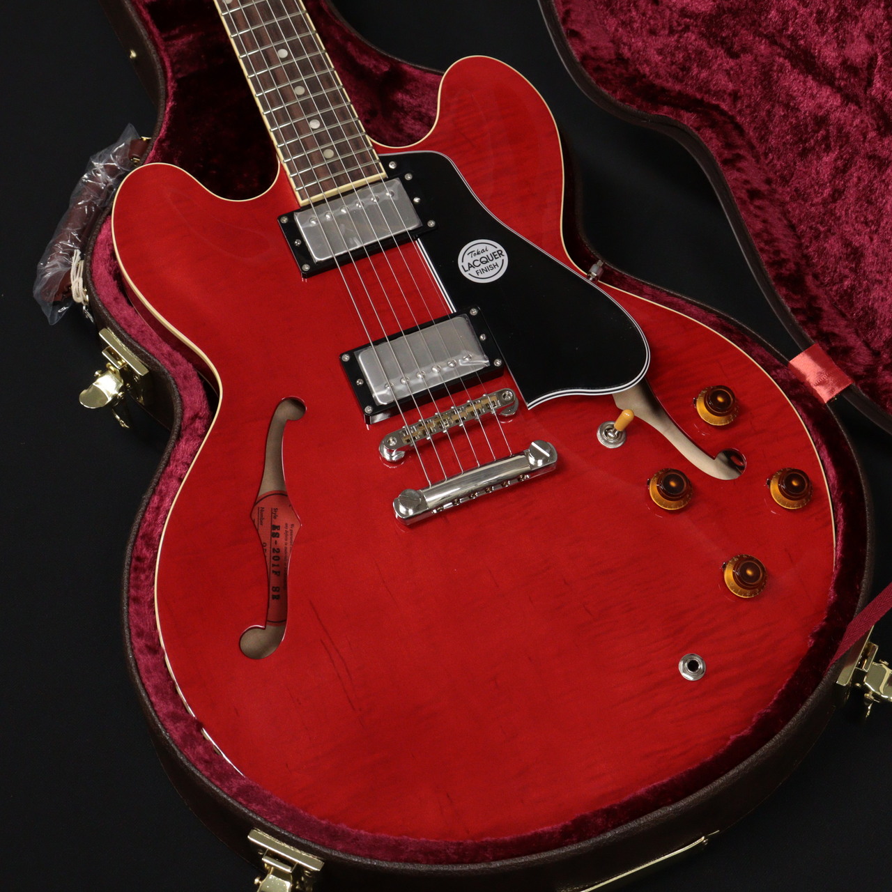Tokai ES-201F SR See Through Red 【ラッカーボディ】（新品/送料無料