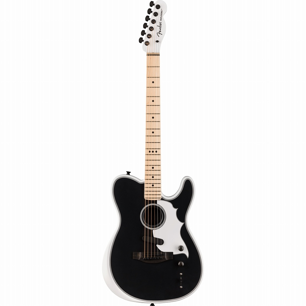 Fender Jack White Triplesonic Acoustasonic Telecaster -Satin