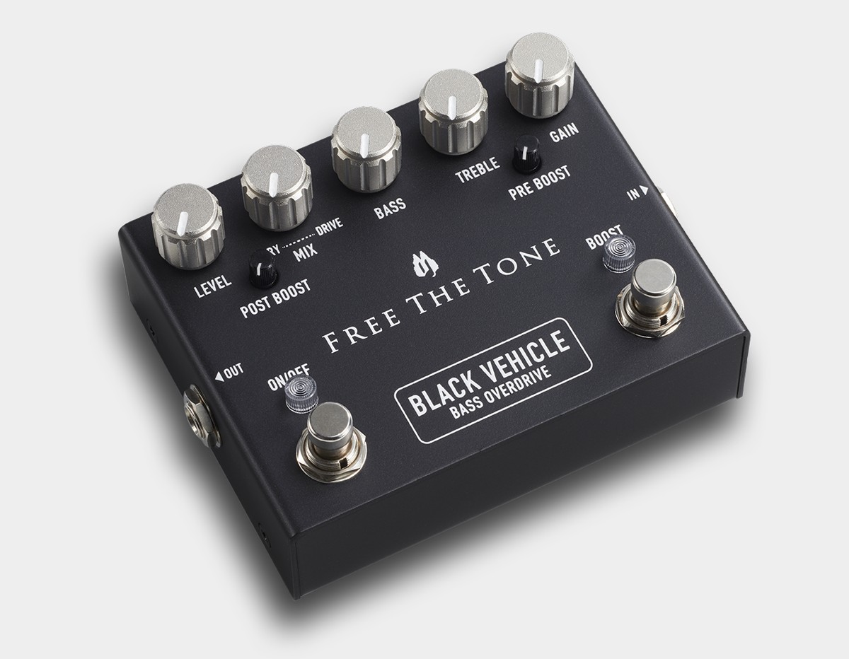 Free The Tone BLACK VEHICLE BV-1V BASS OVERDRIVE（新品/送料無料