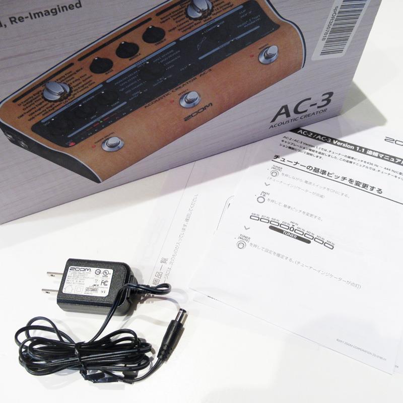 ZOOM USED 中古 AC-3 Acoustic Creator（中古）【楽器検索デジマート】