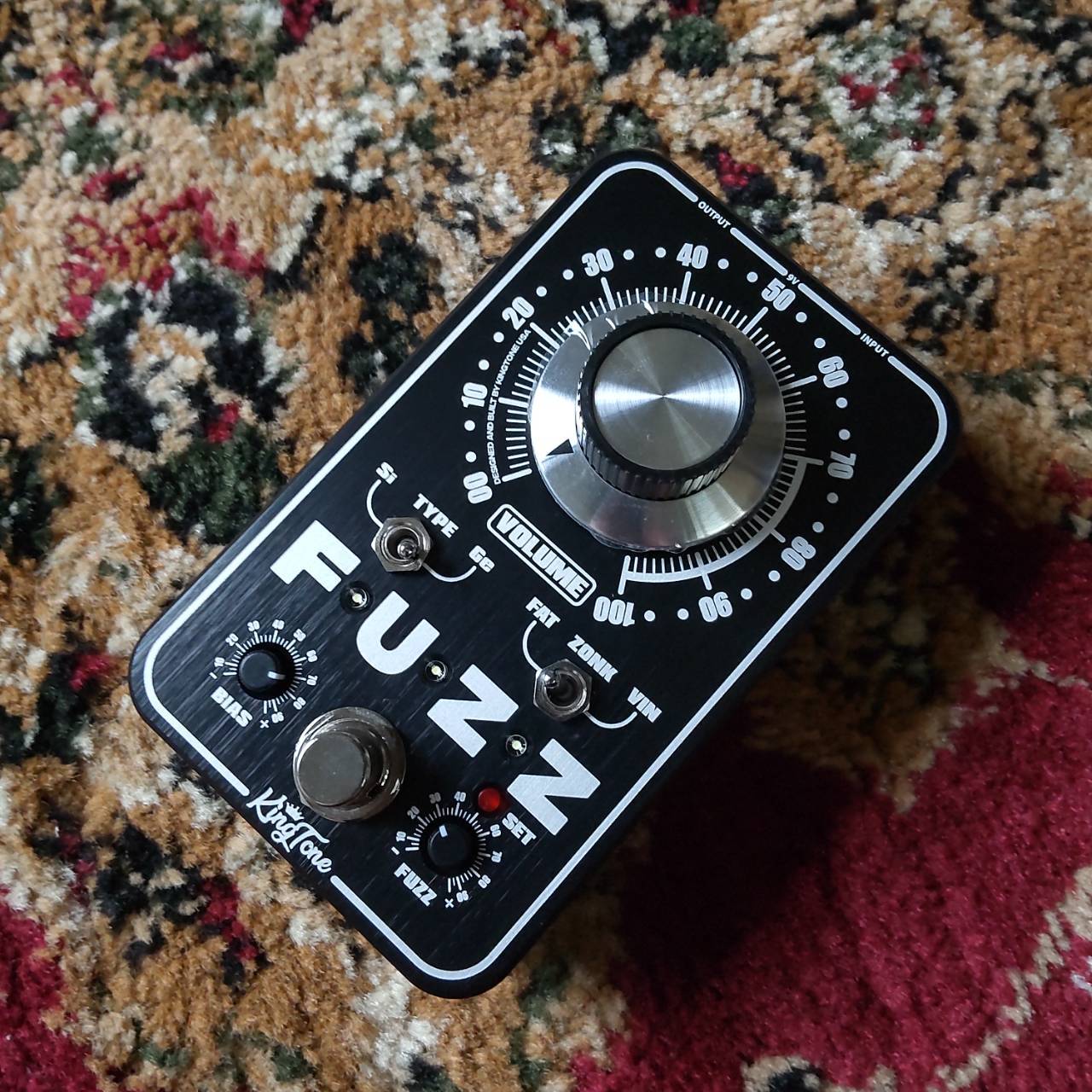 KING TONE GUITAR miniFUZZ V2 Black （新品/送料無料）【楽器検索