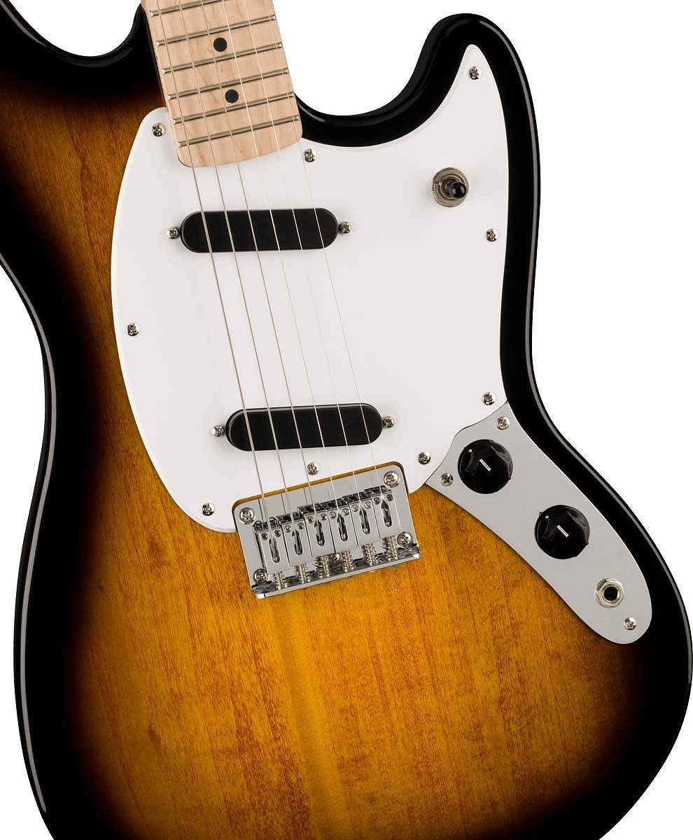 Squier by Fender Sonic Mustang Maple FB WH PG 2-Color Sunburst