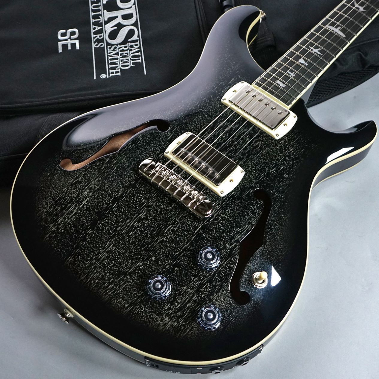 Paul Reed Smith(PRS) SE Hollowbody Standard Piezo DH(Black Doghair