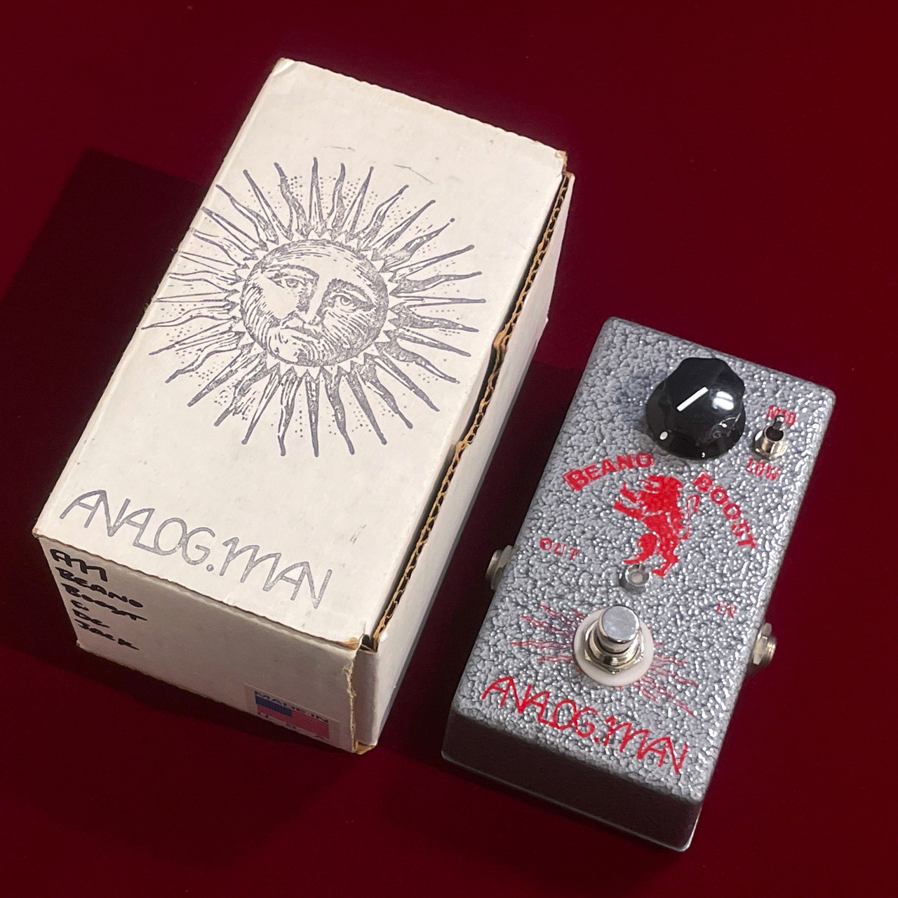 【美品】ANALOG.MAN beano boost エフェクター Analogman Beano Boost Treble Booster Pedal – Chicago Music Exchange