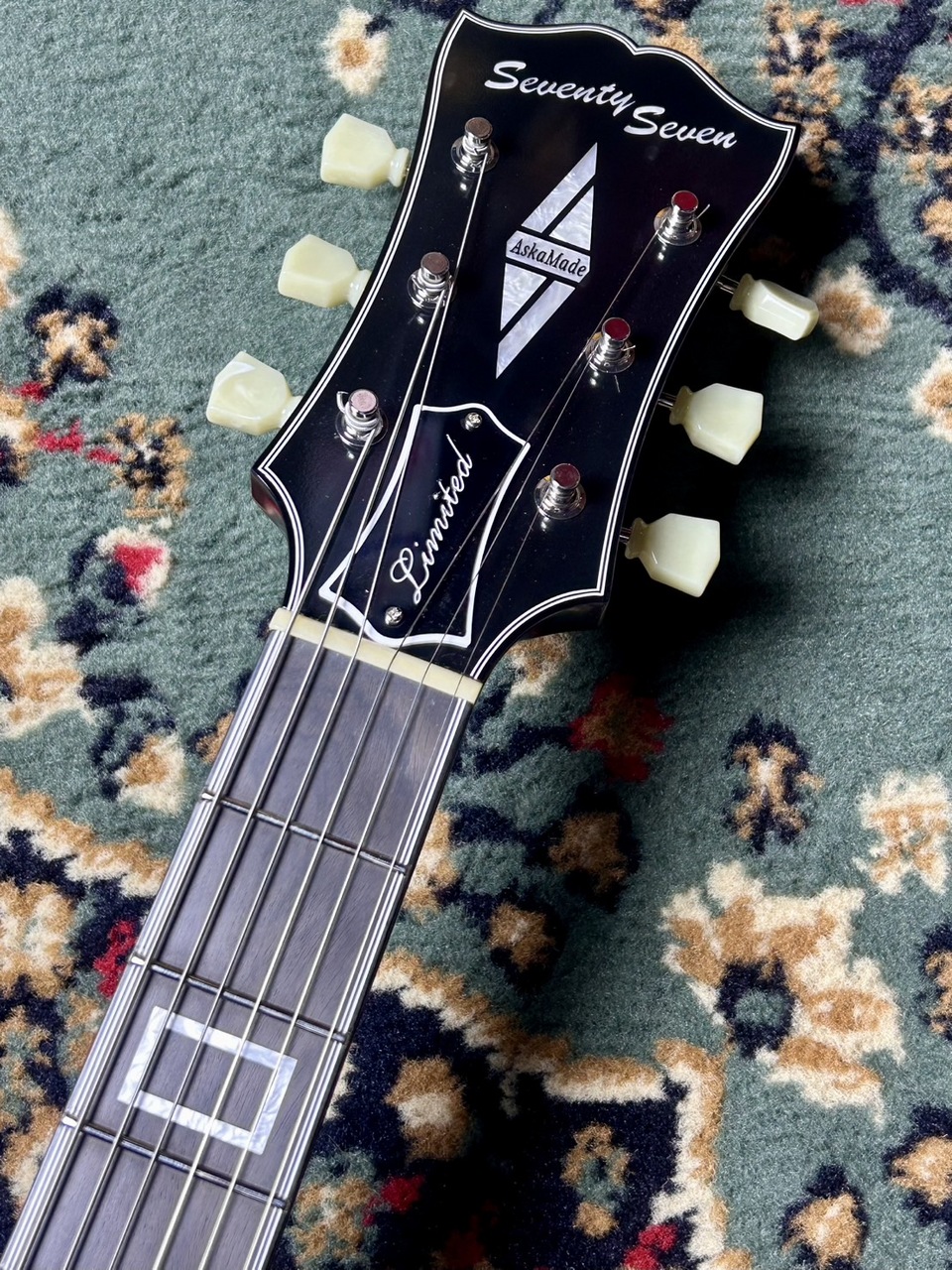 ソノベワークス様 Seventy Seven Guitars ALBATROSS-HINOKI PP-SP'25/E BR-B-MAT
