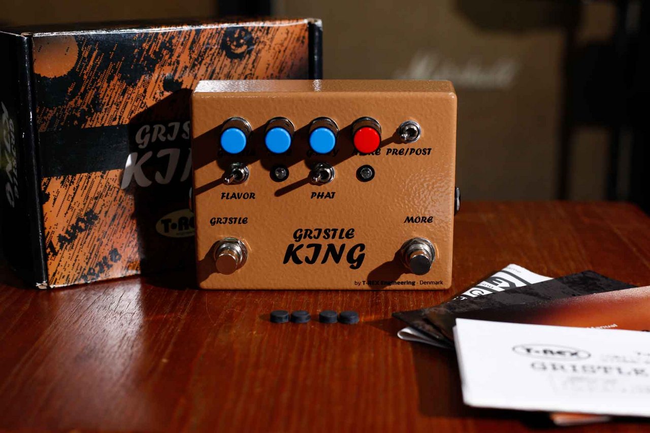 T-REX Gristle King ギターエフェクター T-Rex Engineering Gristle King Guitar Effects Pedal
