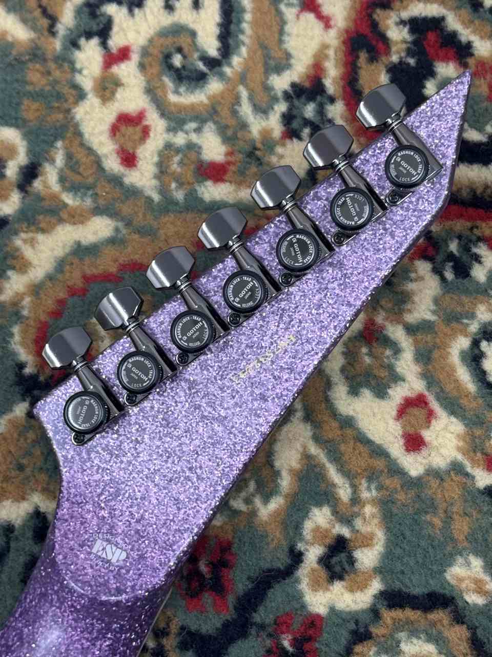 E-II HORIZON NT-7B HS FL Purple Sparkle 7弦 / HIPSHOT FIXED