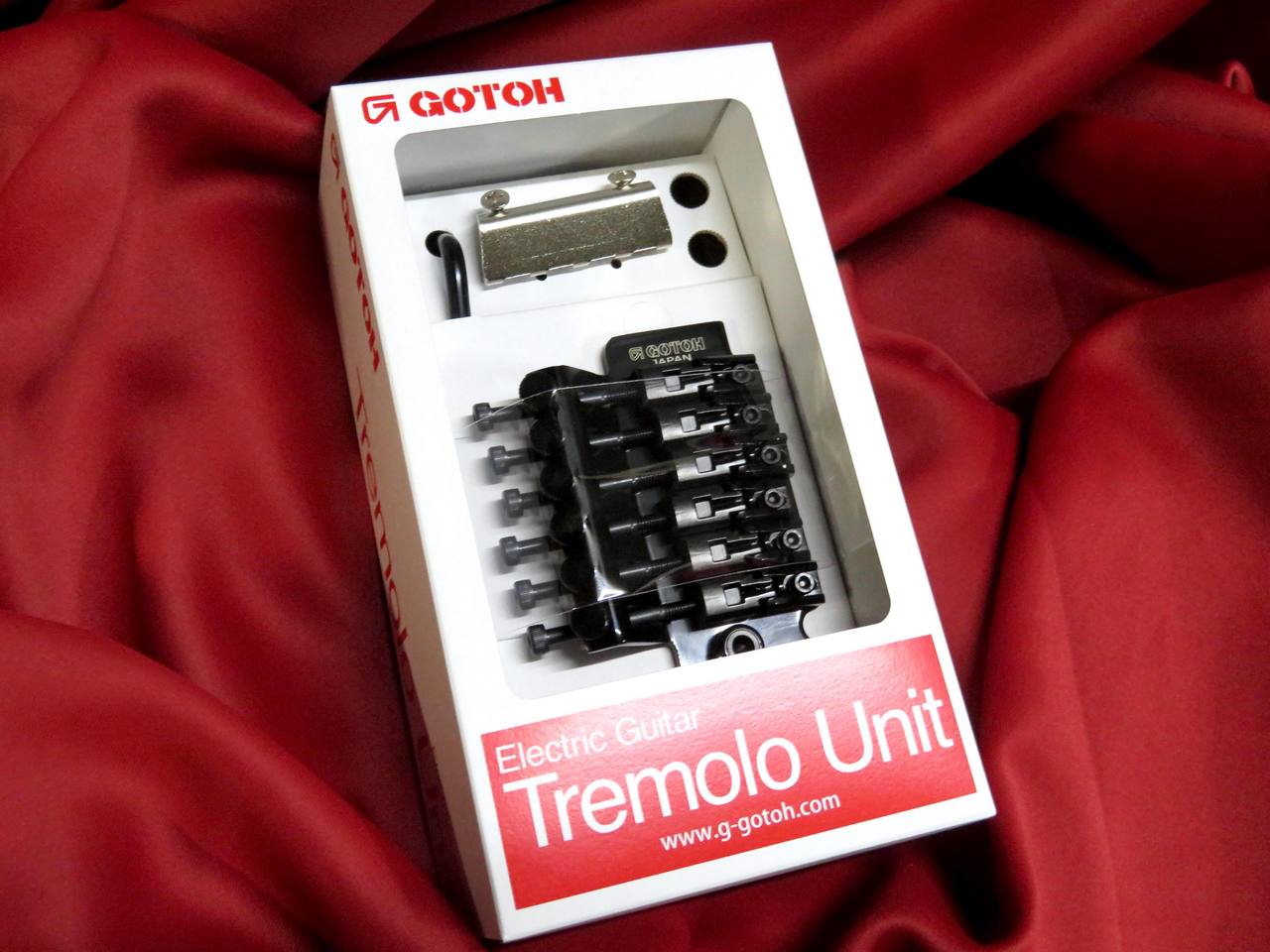 GOTOH GE1996T-B / 36mmブロック 国産 トレモロ ユニット ブリッジ