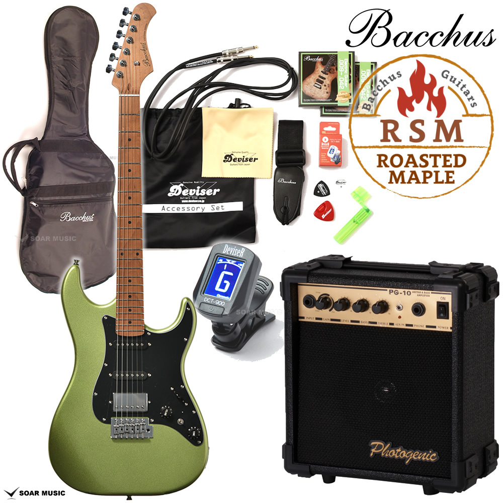 ギター Bacchus GS-2DX RSM/M FGRM GS-2DX RSM/M | Deviser ｜株式会社ディバイザー｜長野県松本市