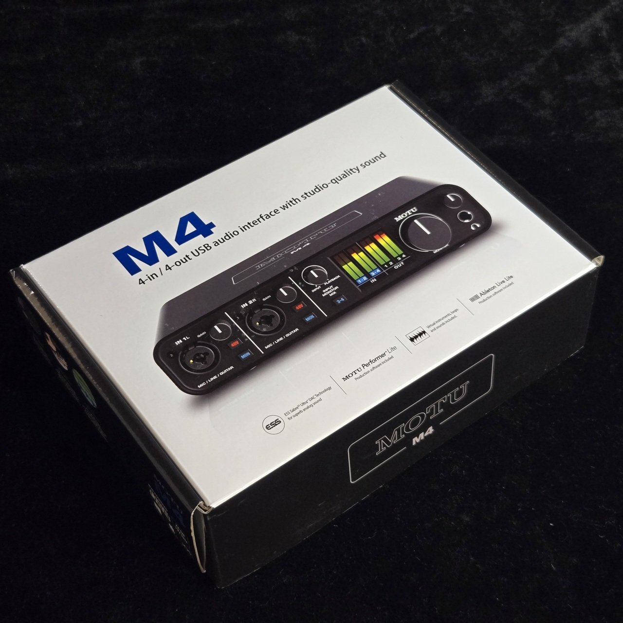 MOTU M4 - オーディオインターフェイス【現物画像】（中古/送料無料