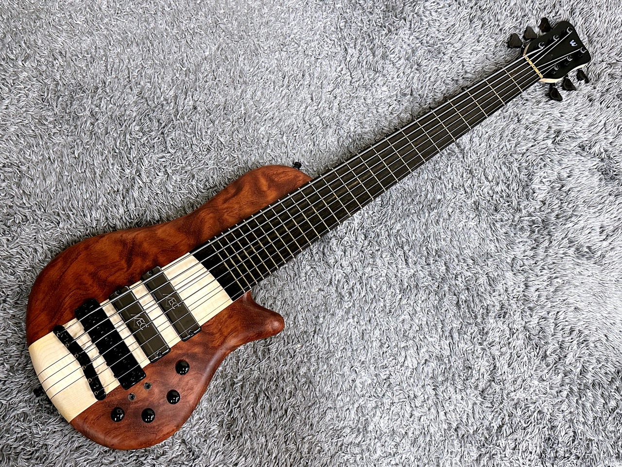 Warwick Custom Shop Thumb Single Cut 6-String Broadneck Spacing 