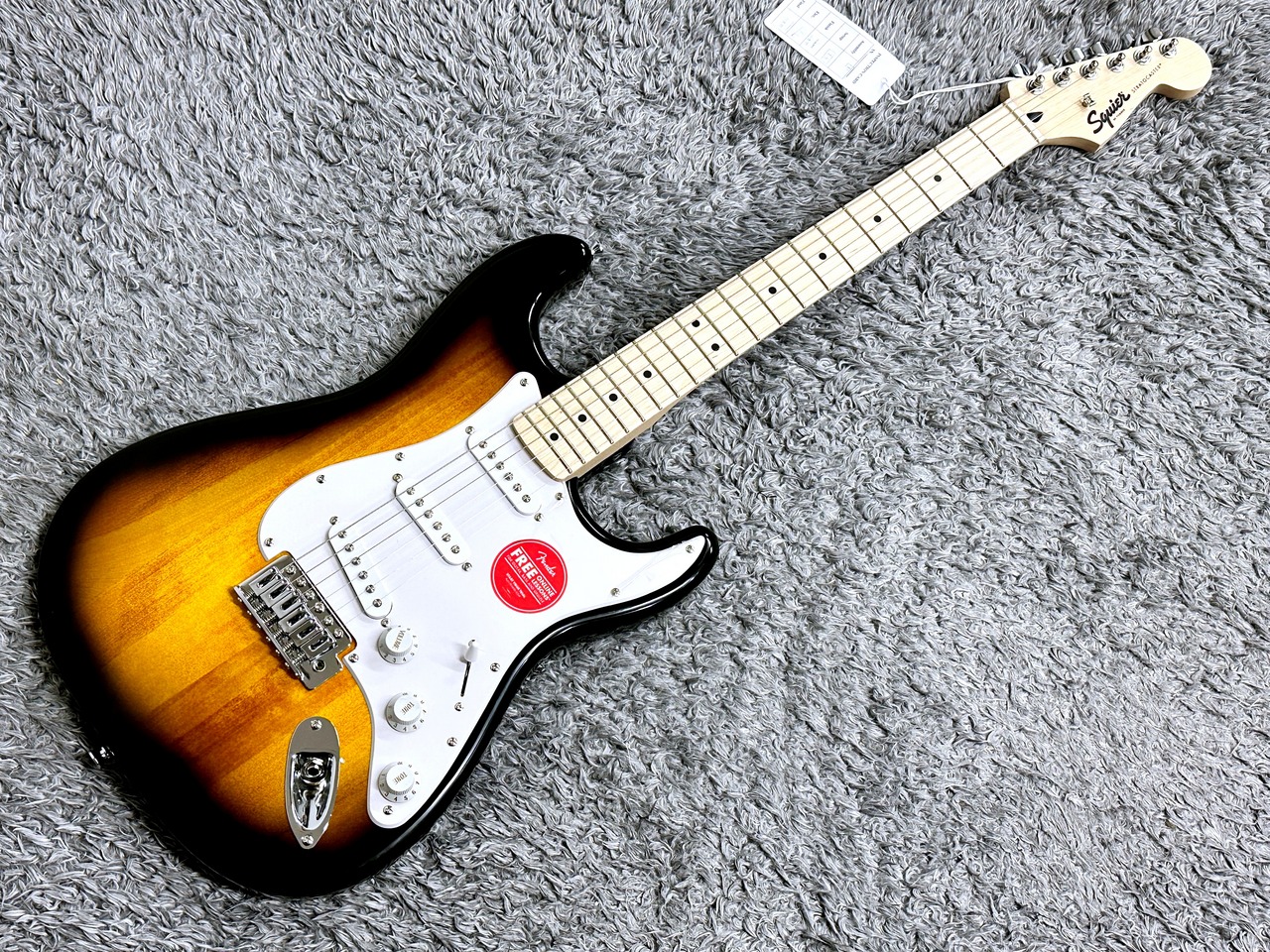 Squier by Fender Sonic Stratocaster 2-Color Sunburst / Maple【2023 
