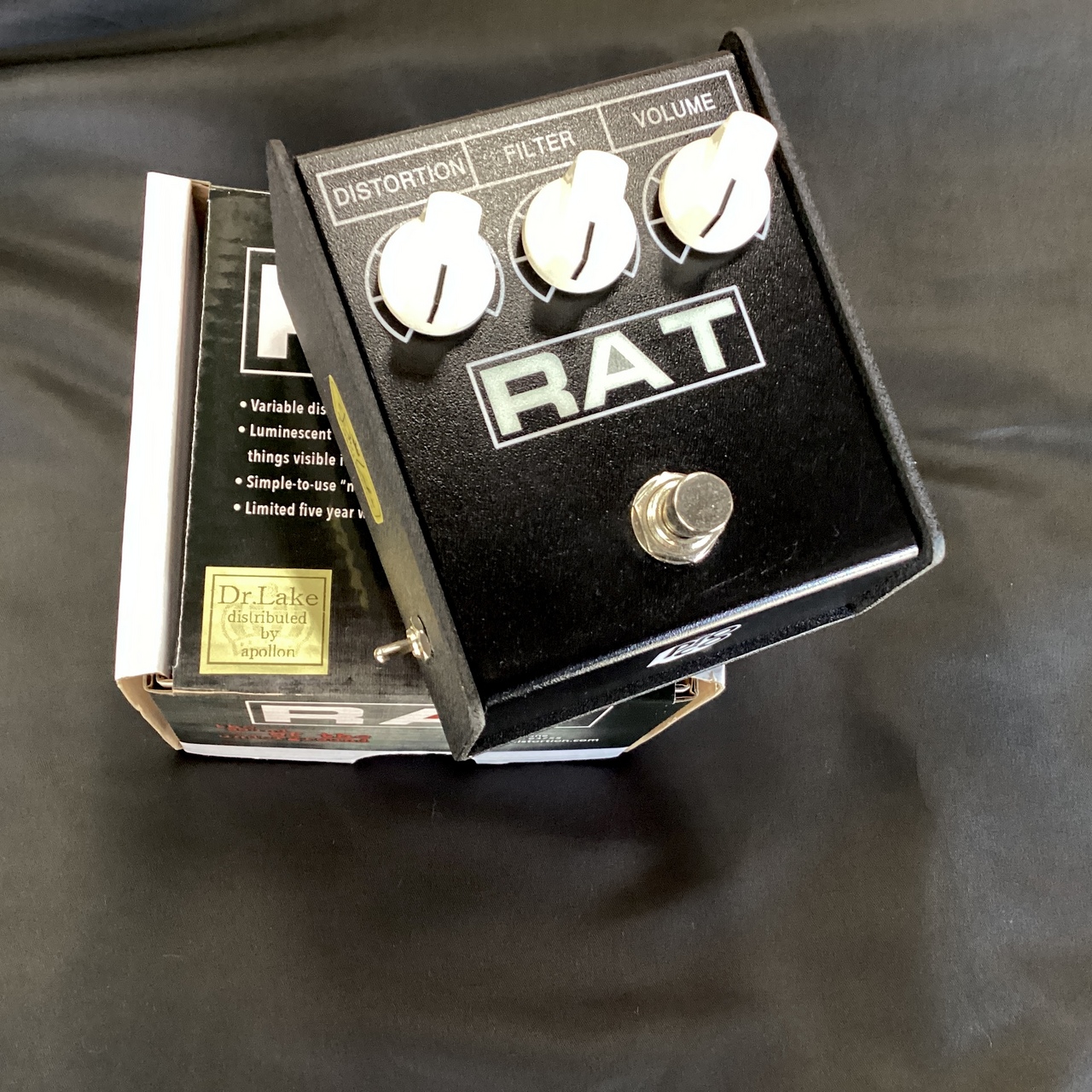 proco RAT Dr.Lake mod ディストーション エフェクター Dr.Lake Hyper RAT mod. (ドクターレイク ラット