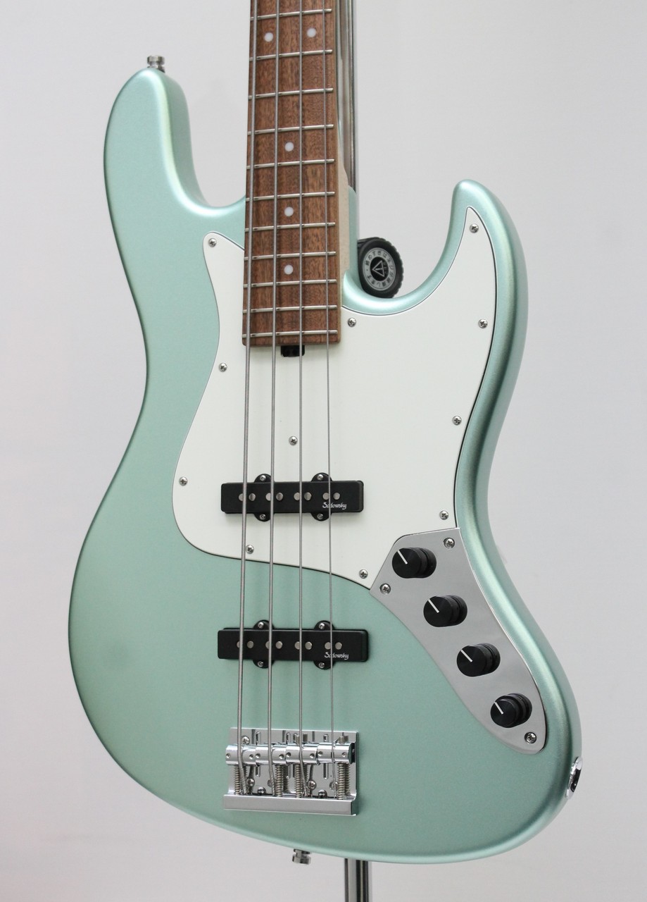 Sadowsky MetroLine ML21 VJ4 ALD / Solid Sage Green Metallic Satin