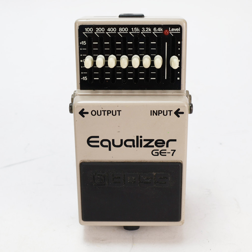 BOSS GE-7 イコライザー 日本製 台湾製 GE7 エフェクター ギター BOSS 【中古】イコライザー エフェクター BOSS GE-7 Equalizer Made in