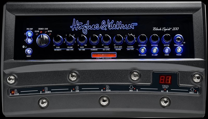 ギターアンプHughes\u0026Kettner BLACK SPIRIT 200 FLOOR