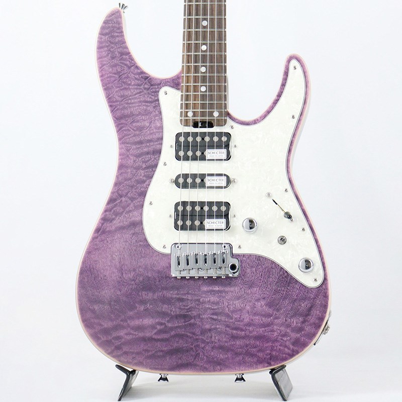 SCHECTER SD-2-24-AL-VTR (See-thru Purple/Rosewood)（新品）【楽器