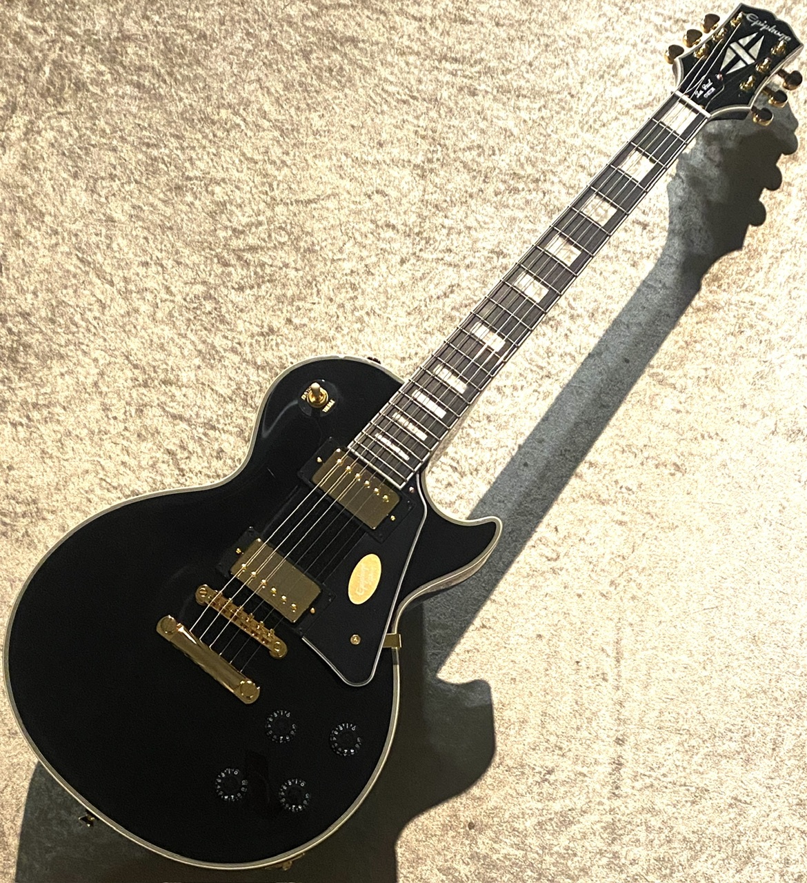 Epiphone Les Paul Custom Ebony エレキギター エピフォン レス