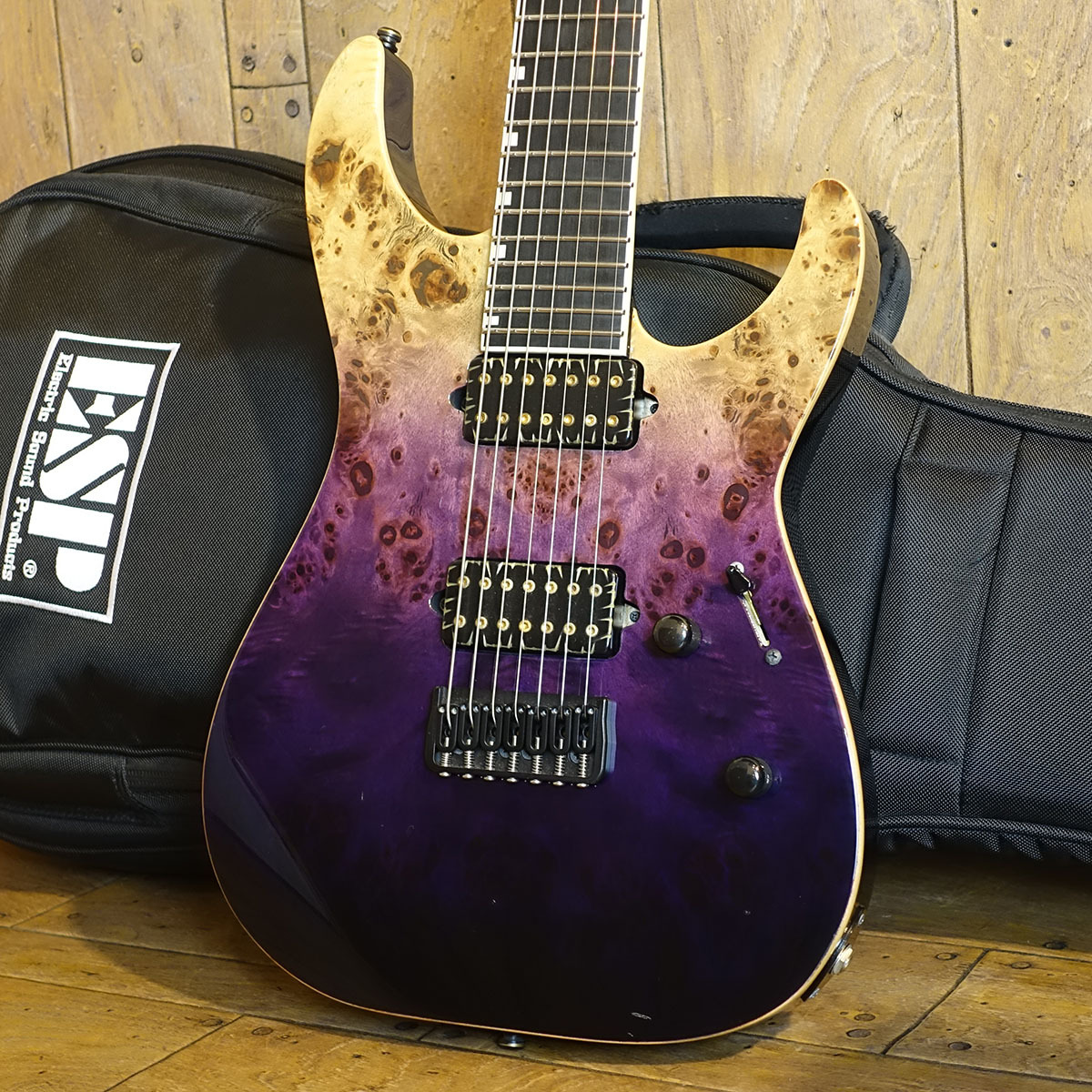 E-II M-II 7NT HS BM / Purple Natural Fade（中古/送料無料）【楽器