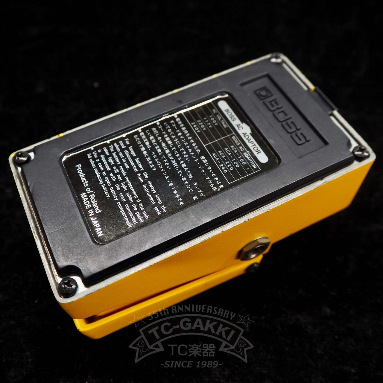 BOSS OD-1 Over Drive (Silver Screw/JAPAN/JRC4558D)（ビンテージ