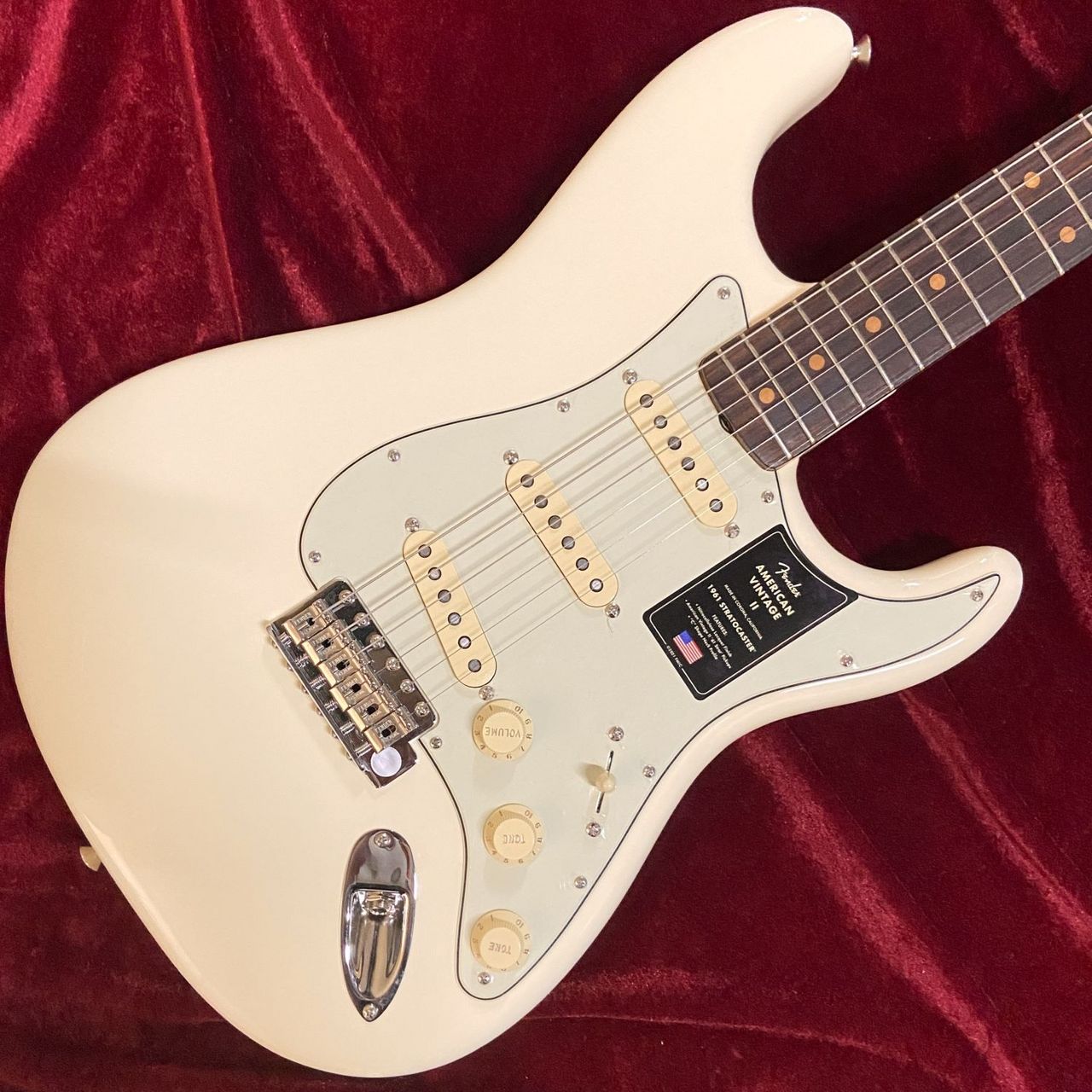 Fender American Vintage II 1961 Stratocaster Olympic White